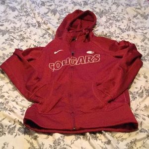 Women's Nike  WSU thermal fit jacket